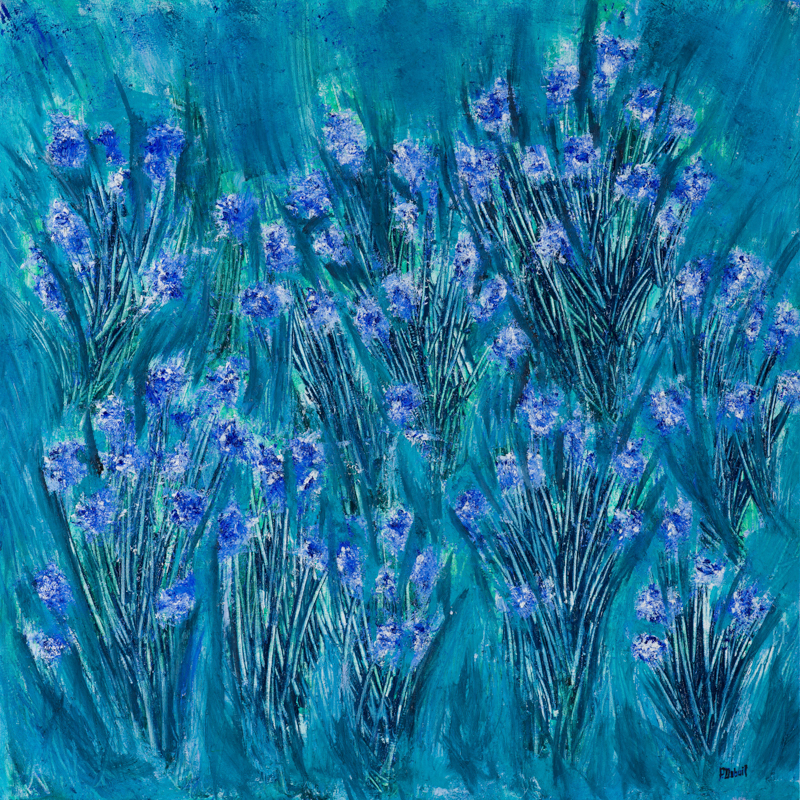 Pierre Dubail – 100×100 cm – Martinique, 2024