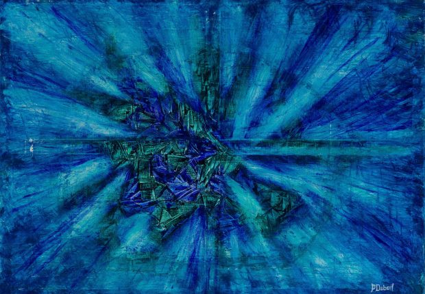 Ref 35 - Huile sur toile - 73x100 cm - Martinique -2023